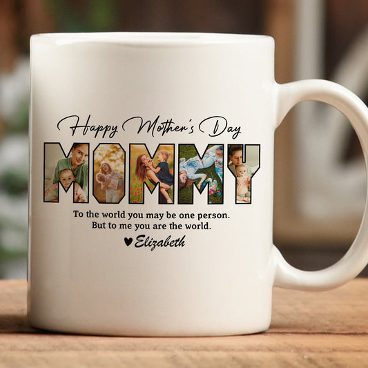 GeckoCustom Custom Photo Happy Mother's Day To Mom Mug K228 889069
